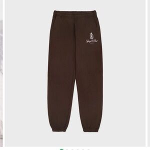 Sporty & Rich Brown Sweatpants Joggers